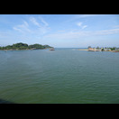 Die Mündung des Sungai Dungun